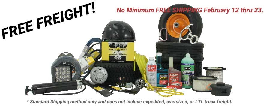 FREE FREIGHT February 12-23