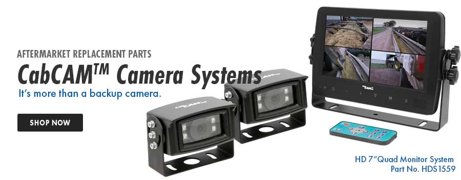 Shop CabCAM Camera Systems. Ideal for backing up or seeing where mirrors fail to show. Buy today!
