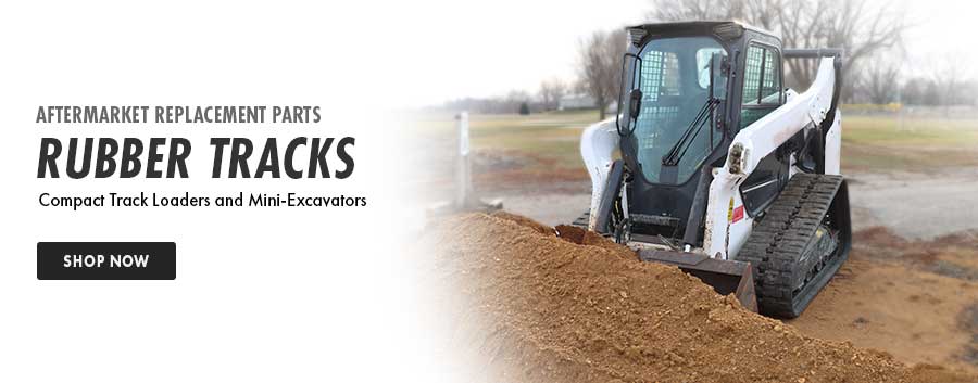 Shop Rubber Tracks for Mini-Excavators, Compact Track Loaders and Skid Steer Loaders