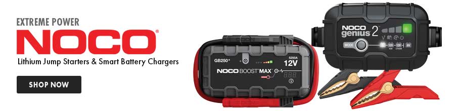 NOCO Lithium Jumper Starters & Smart Chargers
