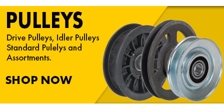 Shop Drive Pulleys, Idler Pulleys, Generica Pulleys and Assortments